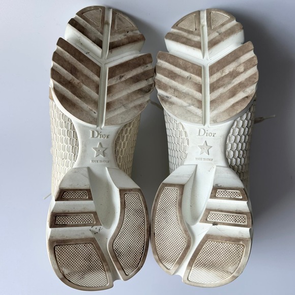 Christian Dior D-Connect Gold Mesh Sneaker - Picture 8 of 8